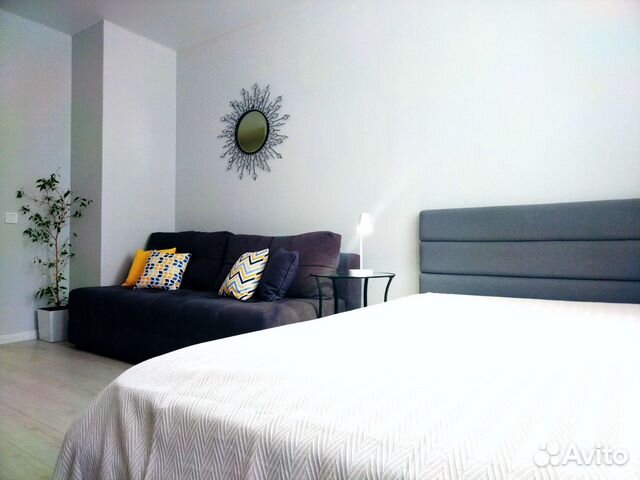 

Квартира-студия, 30 м², 2 кровати