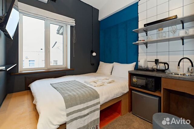 

Квартира-студия, 12 м², 1 кровать