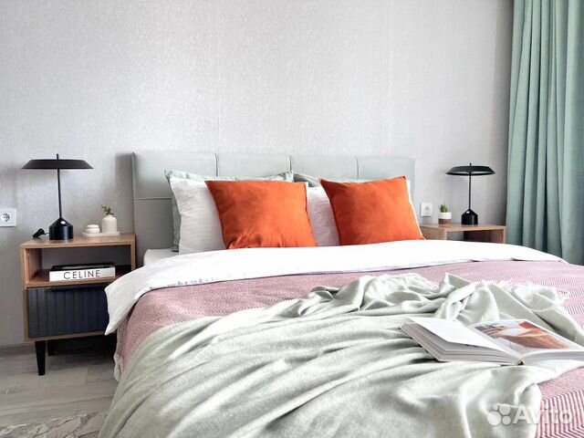 

Квартира-студия, 45 м², 2 кровати