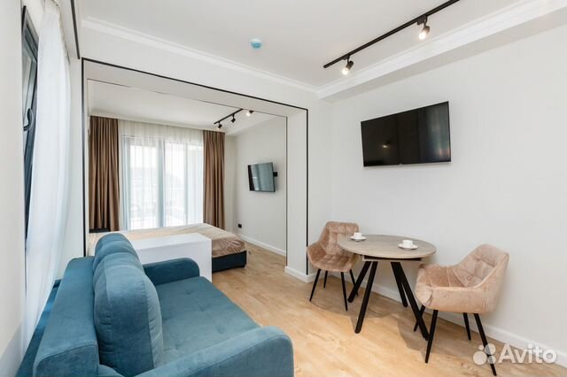 

Квартира-студия, 25 м², 2 кровати