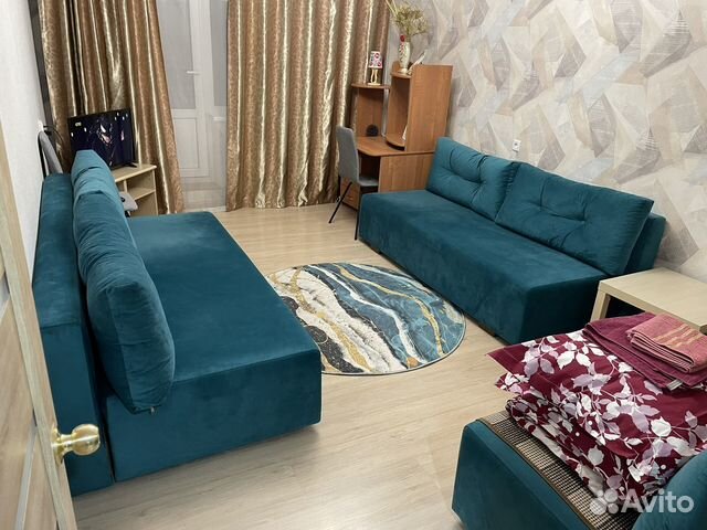 

1-к. квартира, 45 м², 3 кровати