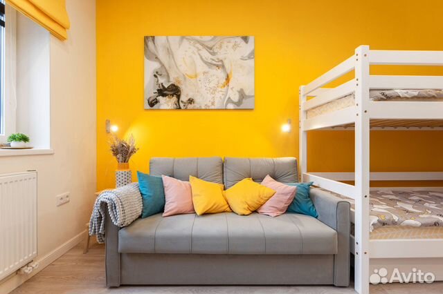 

Квартира-студия, 18 м², 3 кровати
