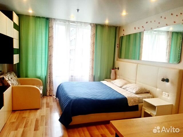 

Квартира-студия, 28 м², 2 кровати