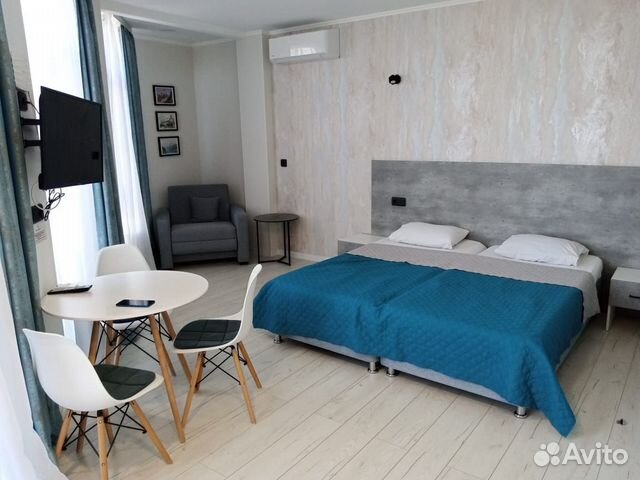 

Квартира-студия, 30 м², 2 кровати