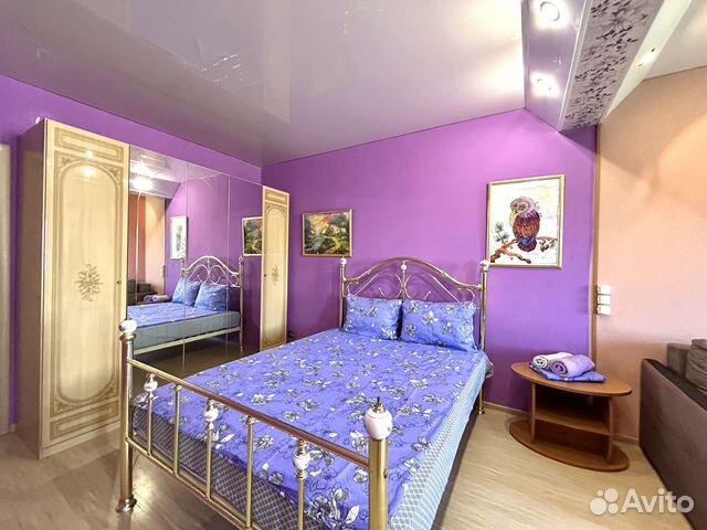 

1-к. квартира, 50 м², 2 кровати