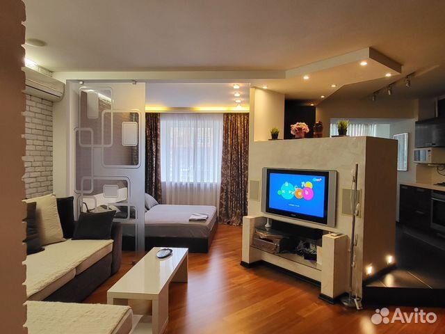 

Квартира-студия, 55 м², 2 кровати