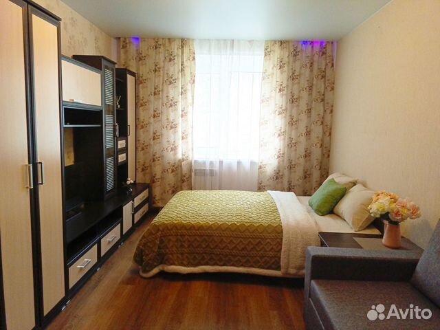 

1-к. квартира, 36 м², 2 кровати