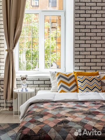 

Квартира-студия, 35 м², 2 кровати