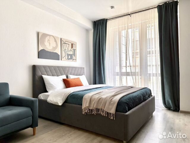 

Квартира-студия, 30 м², 2 кровати