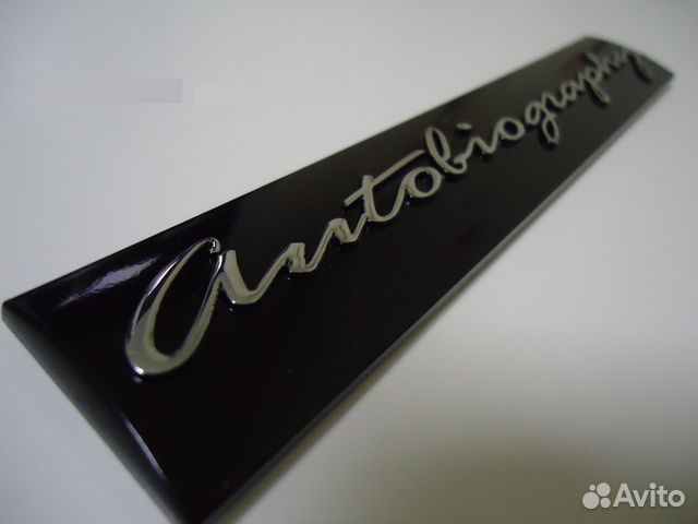 Эмблема autobiography range rover vogue sport land