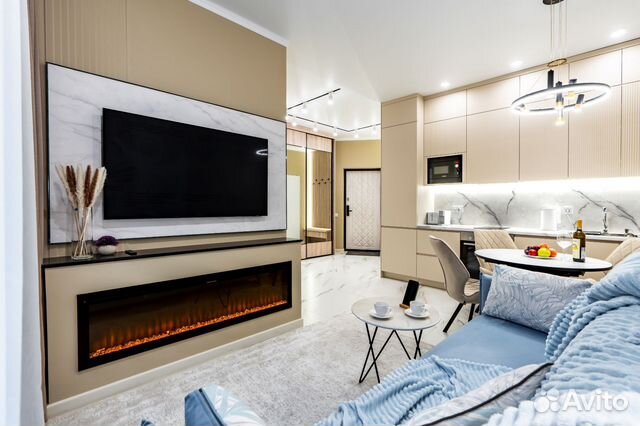 

1-к. квартира, 42 м², 2 кровати