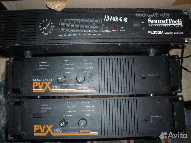 Усилитель Aiwa XA-003K Япония, 2х60Вт - 500вт