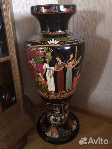 Ваза ручная роспись