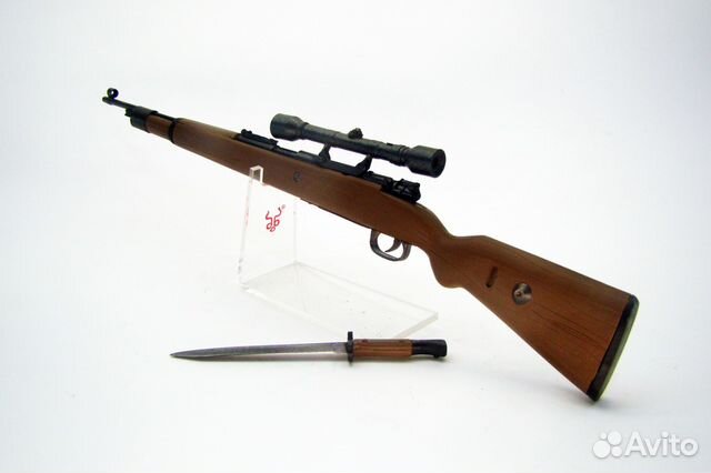 Макет винтовки Mauser K98 миниатюрное оружие