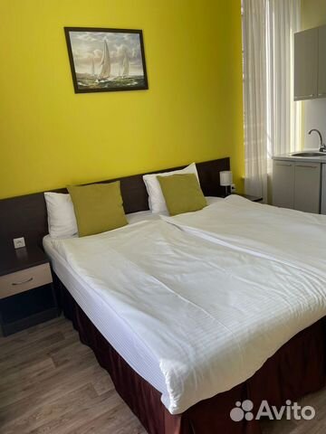 

Квартира-студия в апарт-отеле, 25 м², 2 кровати