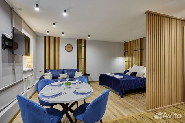 

Квартира-студия, 38,7 м², 2 кровати