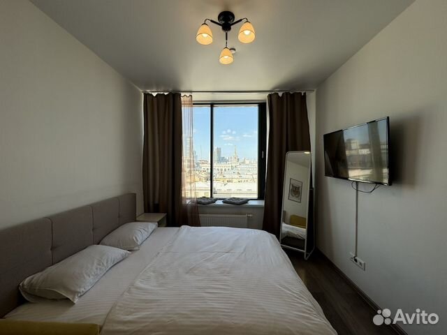 

Квартира-студия, 33 м², 2 кровати
