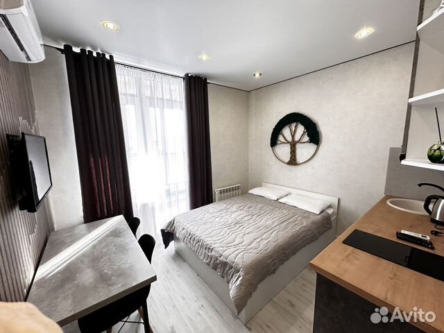 

Квартира-студия, 24 м², 1 кровать