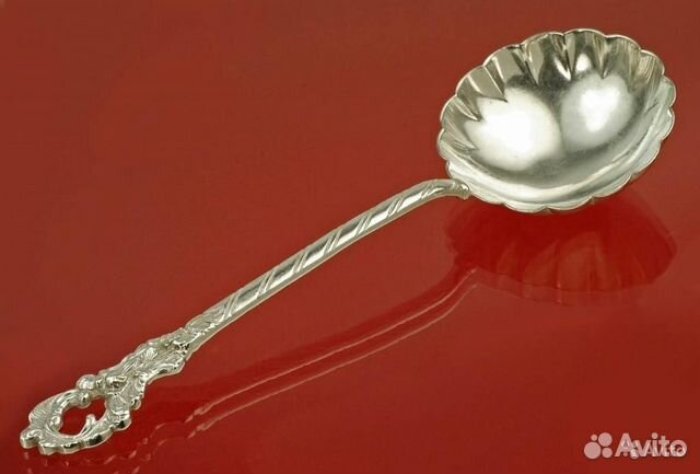 Серебряная десертная ложка 835 проба Серебряная десертная ложка 835 проба