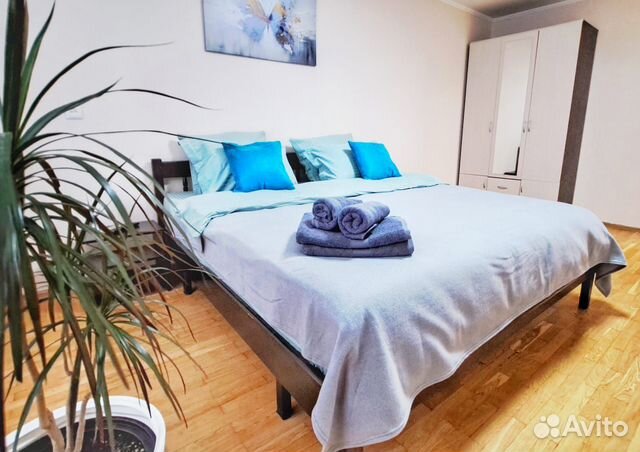 

1-к. квартира, 40 м², 2 кровати