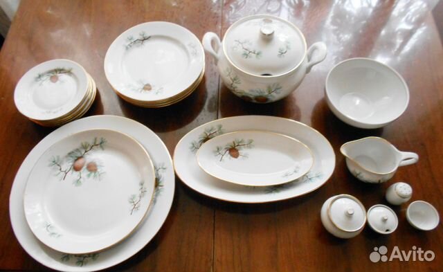 Столовый Фарфоровый Набор