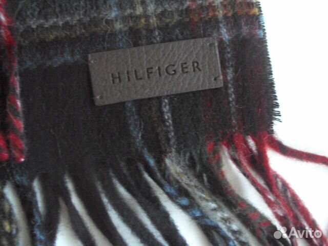 Шарф Tommy Hilfiger овечья шерсть B подар коробке