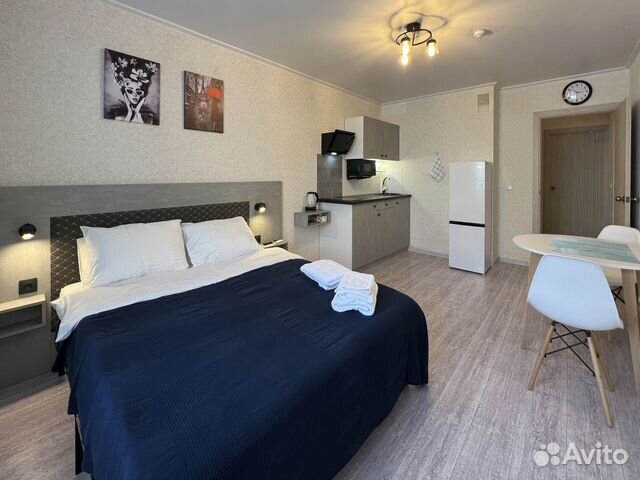 

Квартира-студия, 30 м², 1 кровать