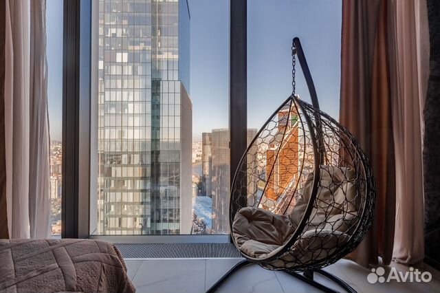 

Квартира-студия, 45 м², 2 кровати