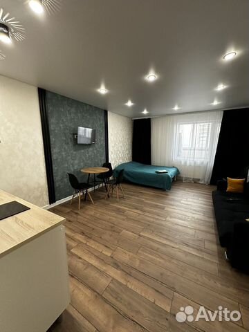 

Квартира-студия, 32 м², 2 кровати