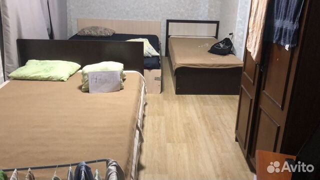 

1-к. квартира, 32 м², 3 кровати
