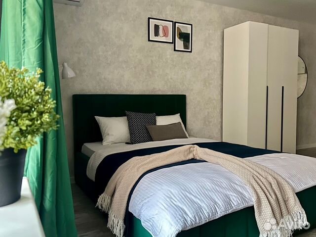 

Квартира-студия, 30 м², 2 кровати