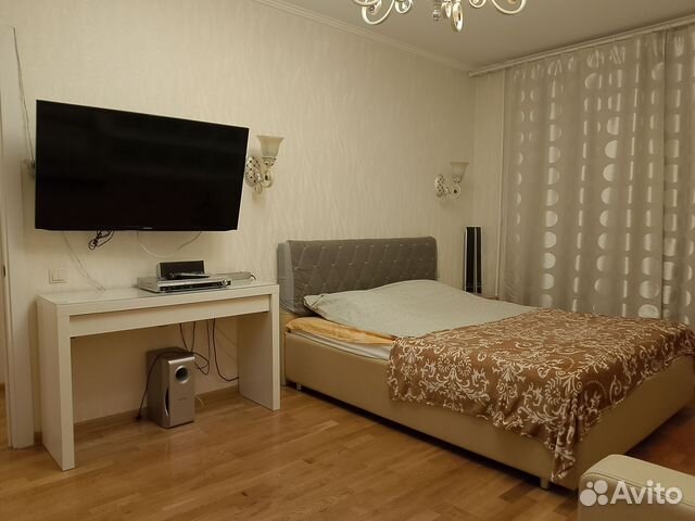 

1-к. квартира, 40 м², 3 кровати