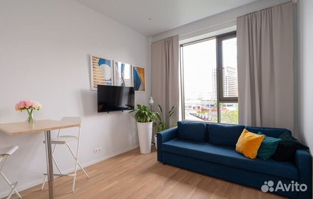 

Квартира-студия, 24,4 м², 1 кровать
