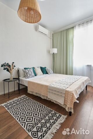 

1-к. квартира, 45 м², 2 кровати