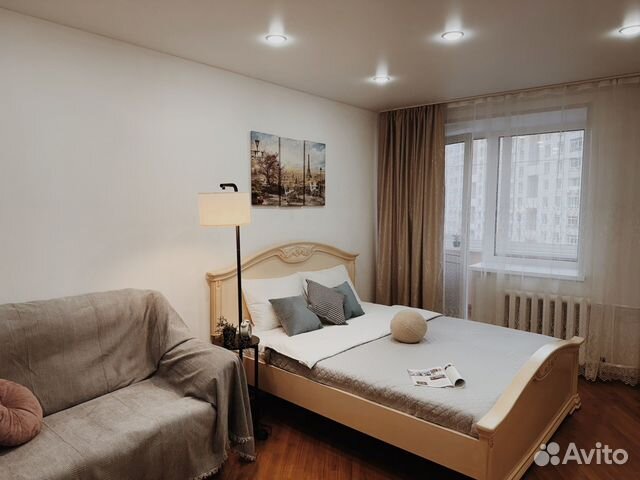 

1-к. квартира, 41 м², 2 кровати