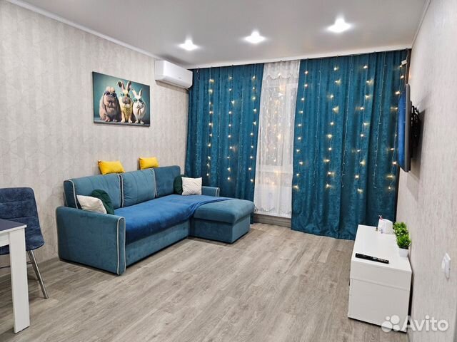 

1-к. квартира, 40 м², 2 кровати