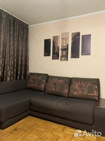 

1-к. квартира, 37 м², 3 кровати