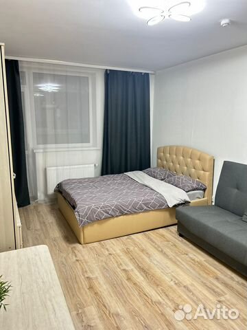 

Квартира-студия, 40 м², 2 кровати