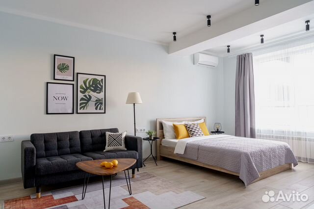 

1-к. квартира, 48 м², 2 кровати