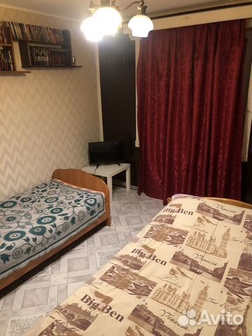 

1-к. квартира, 30 м², 2 кровати