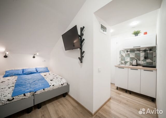 

Квартира-студия, 17,8 м², 2 кровати