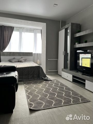 

Квартира-студия, 40 м², 2 кровати