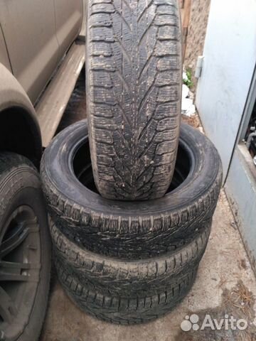 Липуны Nokian Hakkapeliitta 235/55/R19 бу 8мм