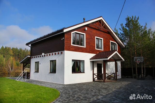 Коттедж 160 м² на участке 15 сот.