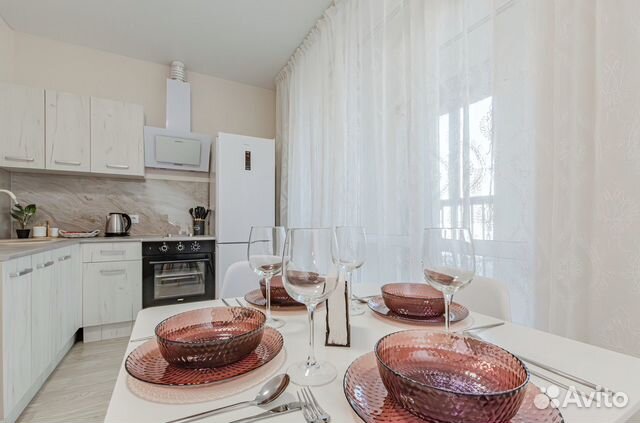

1-к. квартира, 42 м², 2 кровати
