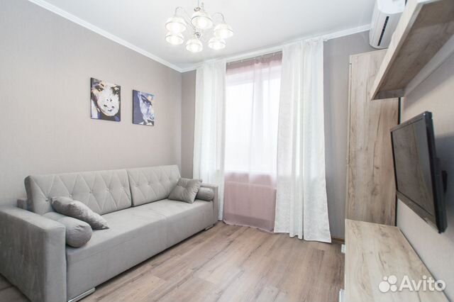 

1-к. квартира, 40 м², 2 кровати