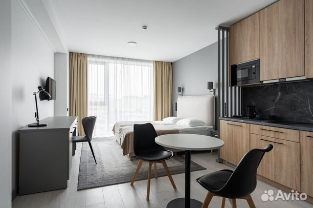 

Квартира-студия, 25 м², 1 кровать
