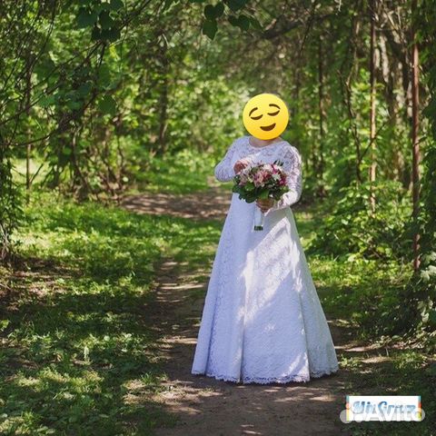 Платье свадебное кружевное Платье свадебное кружевное