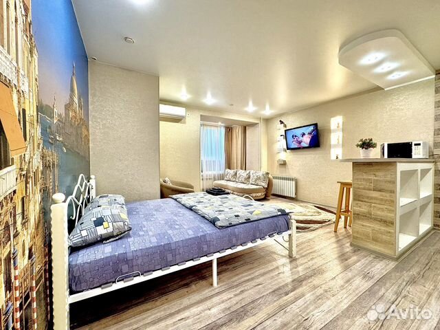 

Квартира-студия, 35 м², 2 кровати