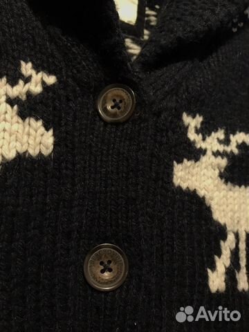 Шерстяной свитер Abercrombie and Fitch с оленями